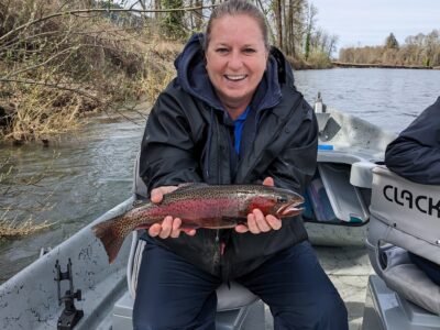 Trout Fishing Guide On The McKenzie River